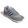 Adidas Neo Run 80S Retro Comfortable Shock Absorption Non-Slip Wear-Resistant Low-Top Casual Running Shoes Unisex Sneakers Gray Blue GV7305