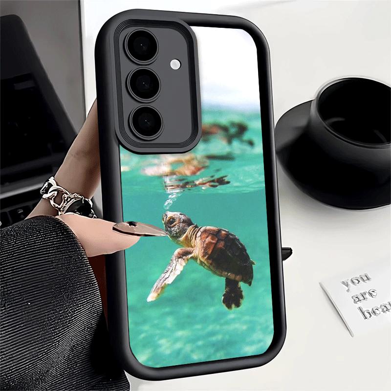 Summer Sea Turtle Cute Soft Phone Case for Samsung Galaxy S26 Ultra S25 Edge S24 S23 S22 Plus S21 S20 FE 5G Shell Silicone Funda