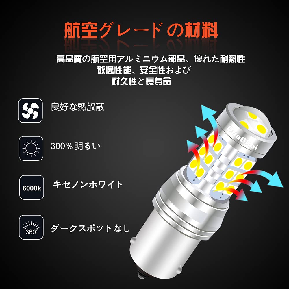 DuaBhoi S25 LED Bec Unic 1300LM Lampă de Rezervă G18 1156 BA15S P21W Ultra Luminos