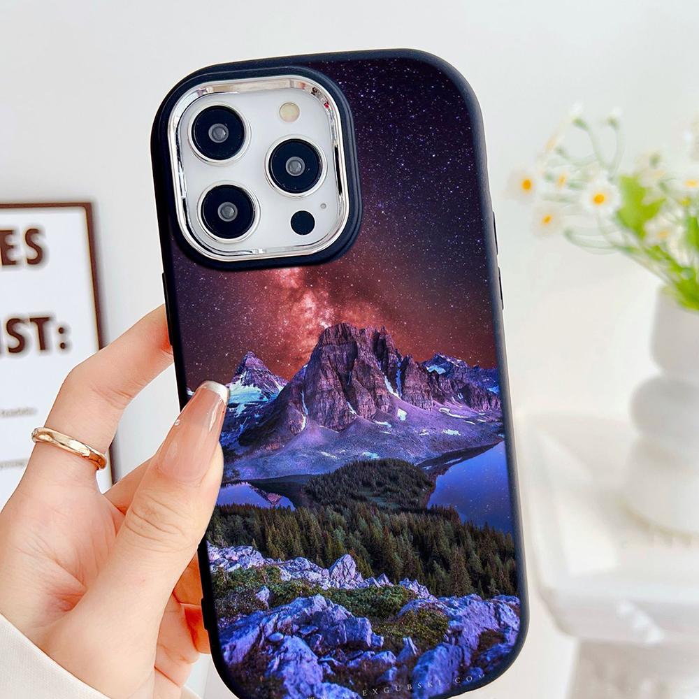 

LZ25 Mountain Peak Forest Snow мягкий чехол для телефона Samsung S24 Ultra S23 Plus S21 A16 A54 A34 A05s Infinix Hot 40 30i защита объектива противоударный чехол Samsung S23 Plus 5G