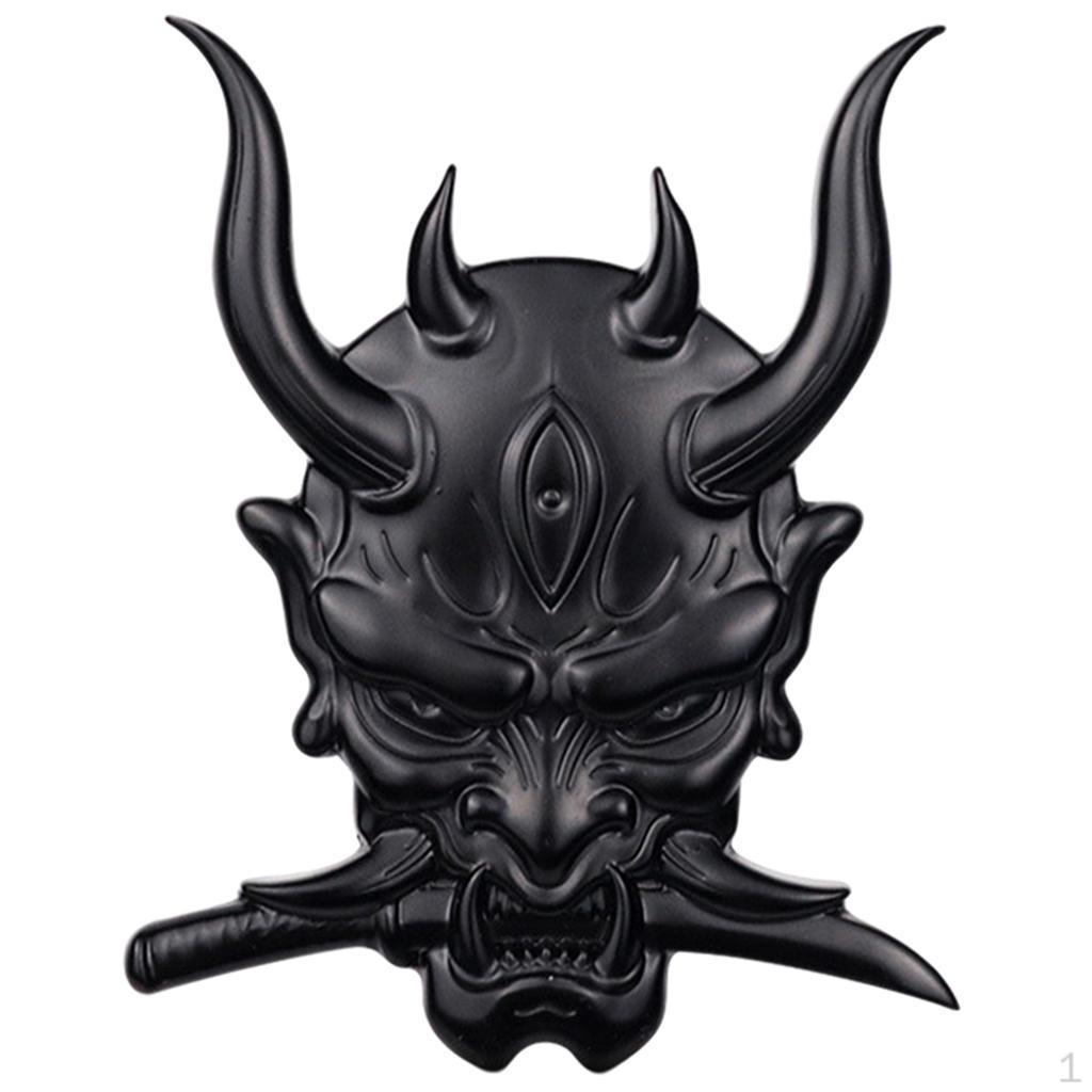 

Японская наклейка-наклейка с клыками для украшения автомобиля и мотоцикла чёрный