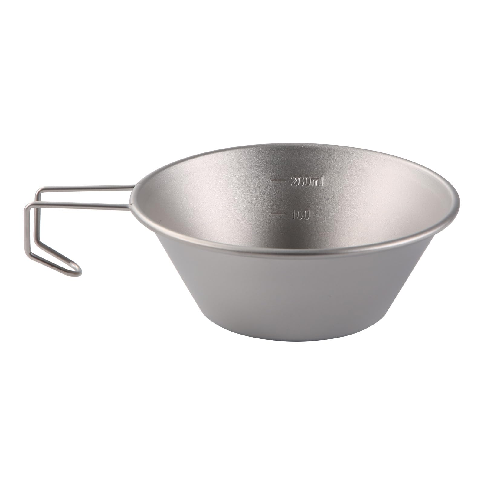 

ПОХОДНАЯ ЖИЗНЬ Sierra Cup Кемпинг Открытый Титан Легкие Весы Sierra Cup 300 мл Посуда Посуда Устойчива к Ржавчине Прямой Огонь