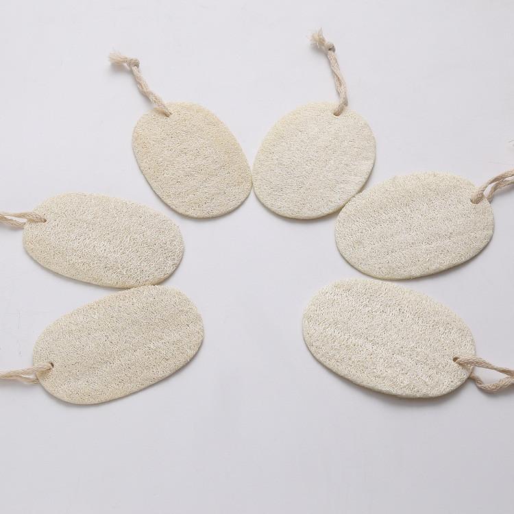 Loofah Scrubbing Sponge With Ultrafine Fiber For Dish And Pot Washing