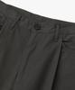 COFWI Flow Single-Pleat High-Density Cotton Pants Dark Gray