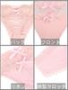 Ohyeah Sexy Plus Seamless Lace Floral Long Peach Sexy Underwear Women's T-Back Panties, Size, Print, Cute, Breathable, Soft, Legs, Butt, Panties,