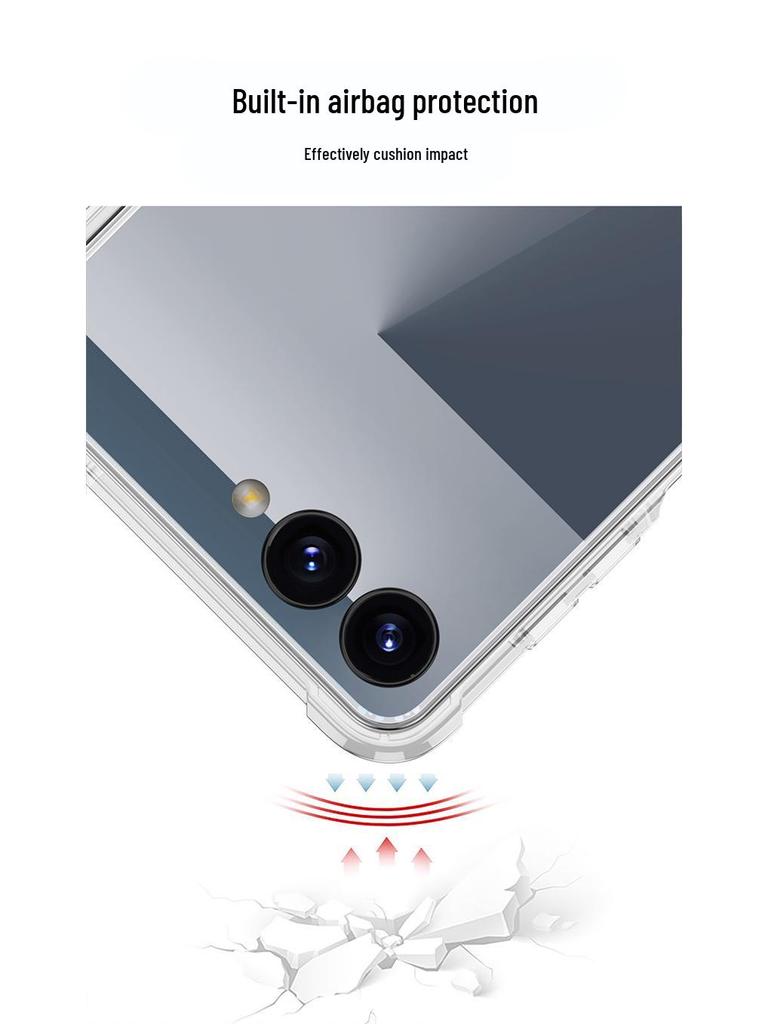 Samsung Galaxy Z Flip7 Schutzhülle mit Airbag-Handgelenkband