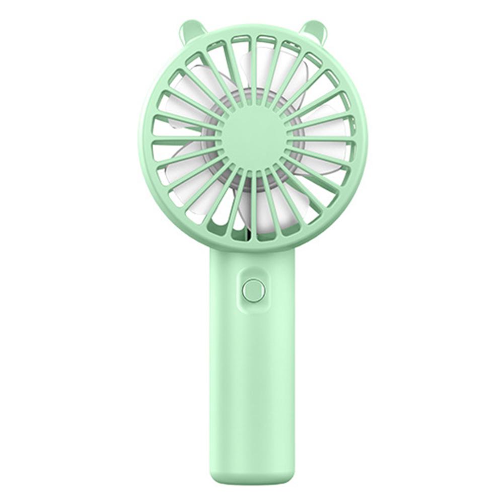 

Eyelash Mute Cooler USB Rechargeable 300mAh Mini Desktop Air Cooler Creative Small Fan for Desktop Student Dormitory Office зелёный