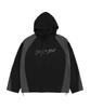 DRAW FIT Blockcore Jersey Hoodie Long Sleeve [Black]
