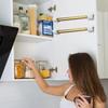 4pcs Trash Bags Shelf Holder Wall Mounted Plastic Bag Film Container DispenserGarbage Bag Storage Box Organizer For Kitchen