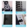 20-100pcs DIN912 Black Hex Socket Head Caps Bolt Screw M1.4 M1.6 M2 M2.5 M3 Grade12.9 Carbon Steel Allen Hexagonal Head Screws