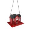 Bird Feeder House for Outside Mesh Wild Bird Feeder Large Capacity Weatherproof Bird Feeding Station Hanging for Garden Yard   Proof