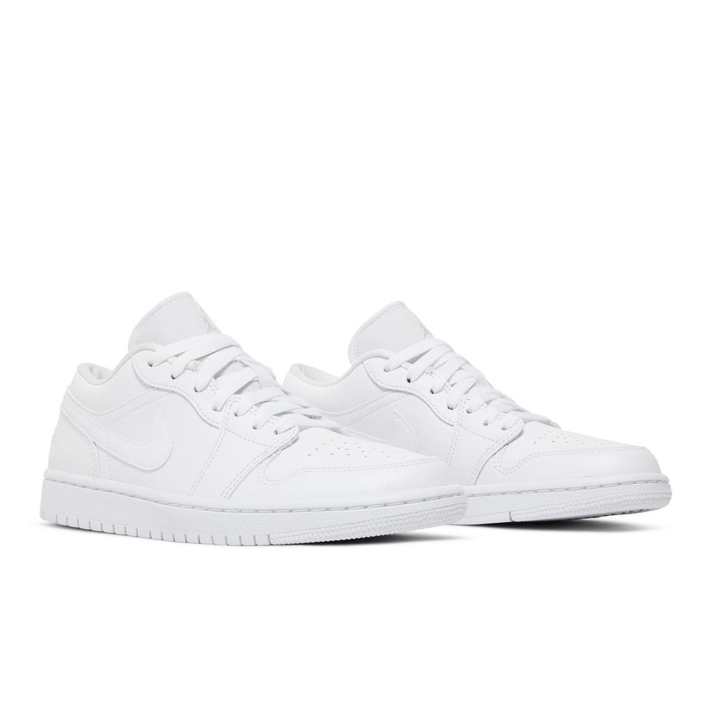 Womens Air Jordan 1 Low 'Triple White' (women's Sizes) White / White / White Vintage Basketball Shoes DV0990 111