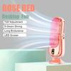 Mute Desktop Electric Fan USB Charging USB Quiet Cooling Fans Small USB Plug in Fan  Unisex