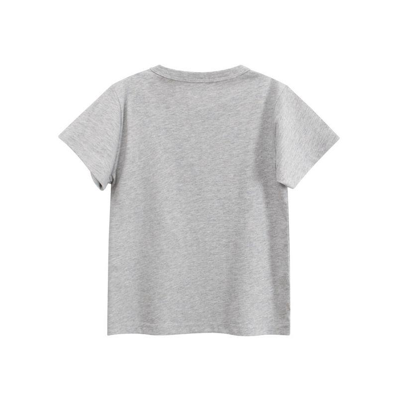27Kids Children's Clothing Kidsren's Short-Sleeved T-Shirt Summer Boys' Puppy Pure Cotton Top Baby Half-Sleeved Printed Clothes