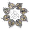 Thai Amulet Chinese Zodiac Buddhist Necklace Pendant Retro Vintage Protect Charm Talisman Powerful Money Wealth Success Health Lucky Unisex Men Women