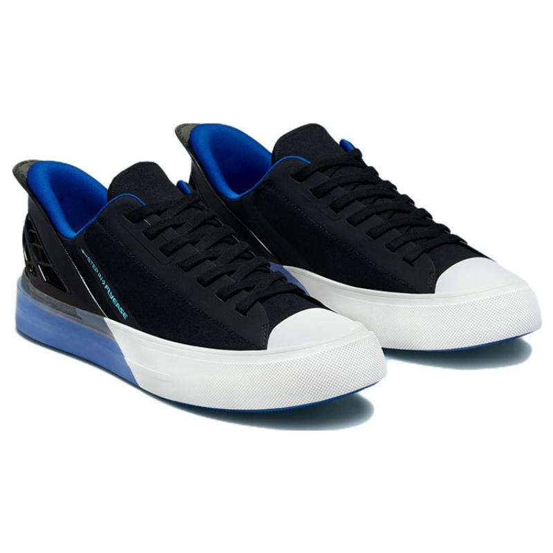 Converse All Star CX CX FlyEase Comfortable Non-Slip Resistant Low-Top Board Shoes Unisex Black Blue