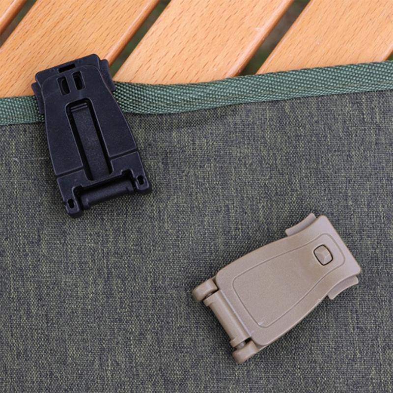 5Pcs Webbing Buckle Connector Fixed Buckle Webbing Clip Accessories Strap Buckle Button Backpack Connecting Buckle Set