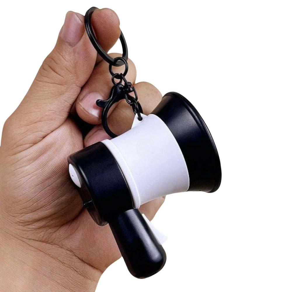 

Громкоговоритель Музыкальный брелок Подвеска Записывающие портативные колонки Игрушка Друг Подарок чёрный