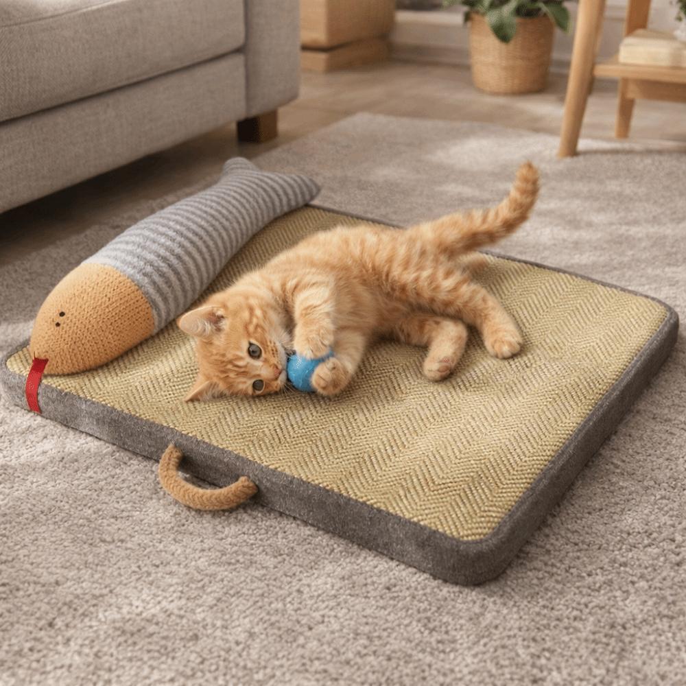 Breathable Dog Sleeping Mattress Scratch Resistant Cat Sleeping Pad Pet Cooling Mat  Hot Weather