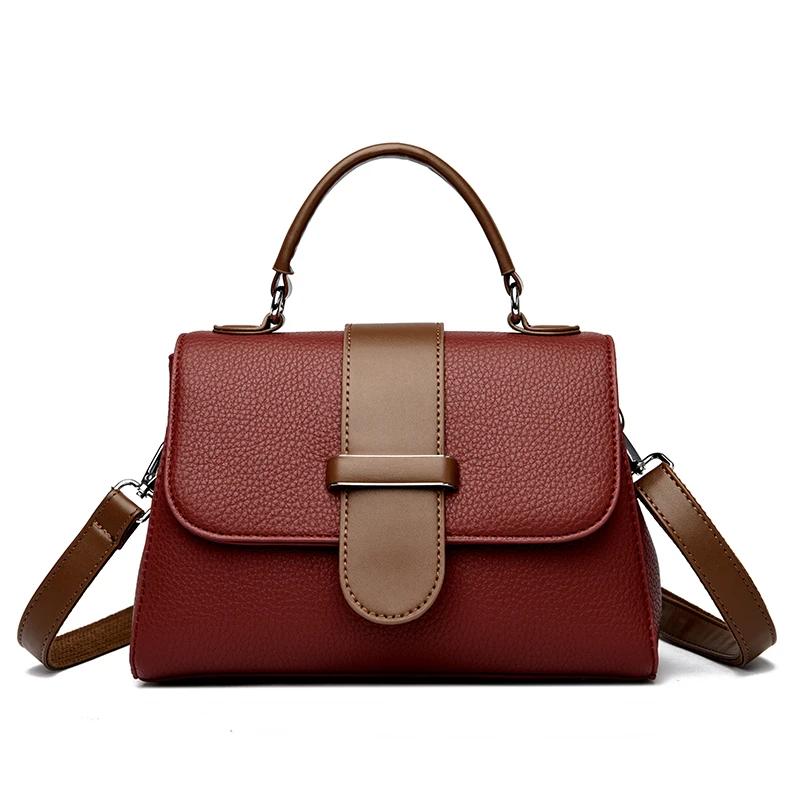 High-quality Casual Leather Crossbody Shoulder Bags for Women New Bags and Luxury Designer Tote