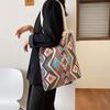 Knitted Shoulder Bag Wallet Travel Tote Money Hobo Bags , Apricot, As Described
