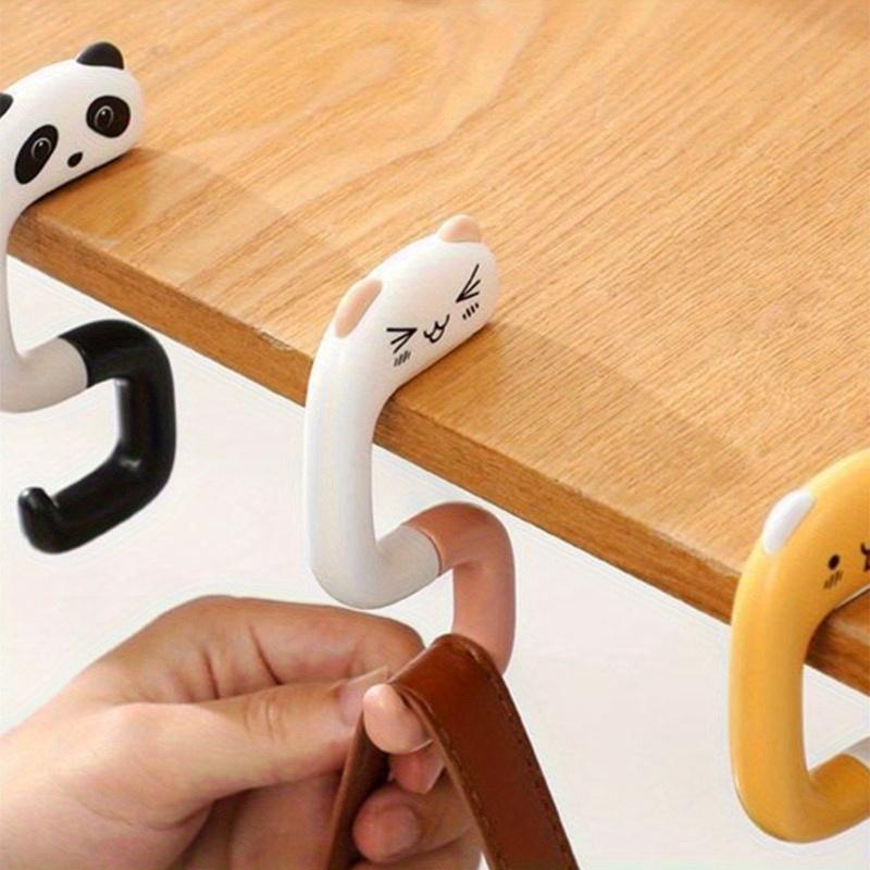 Adjustable Desk Hooks - No-Drill, Hangers for Office & School Desks,Desk Accessories Office