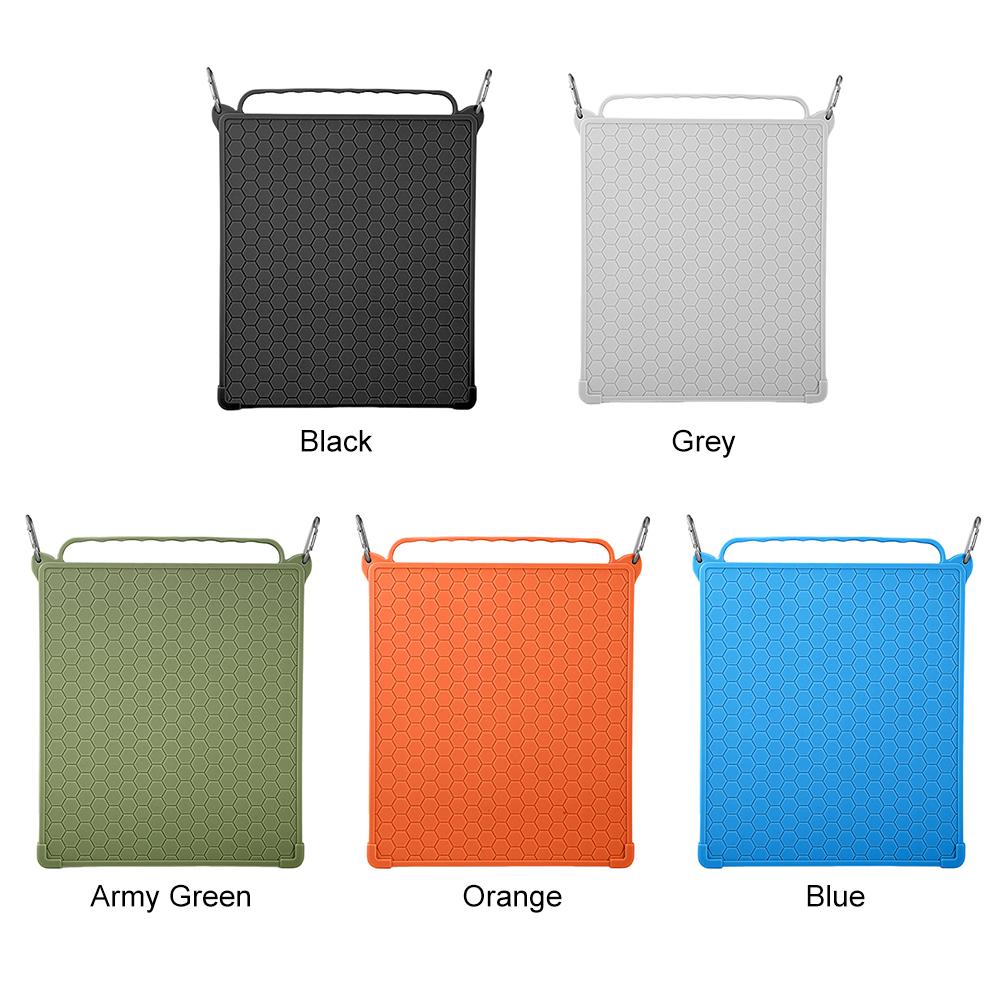 For Starlink Mini Case Cover Silicone Protective Cover Anti-slip Washable with Carabiner for Starlink Mini Satellite Dish Sleeve