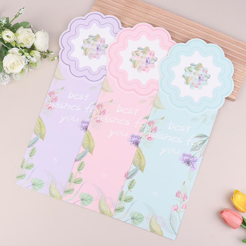 5 Unidades Embalagem para Flor Única Cartão de Flor Portátil Caixa para Embalagem de Buquê Saco para Arranjo de Flores para Dia dos Namorados Dia das Mães