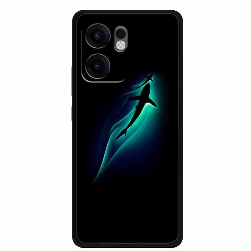 For OPPO Reno 14F 5G Phone Case Shockproof Black Silicone TPU Soft Back Cover Case For OPPO Reno 13F 4G 5G Case 13 F 14 F Coque