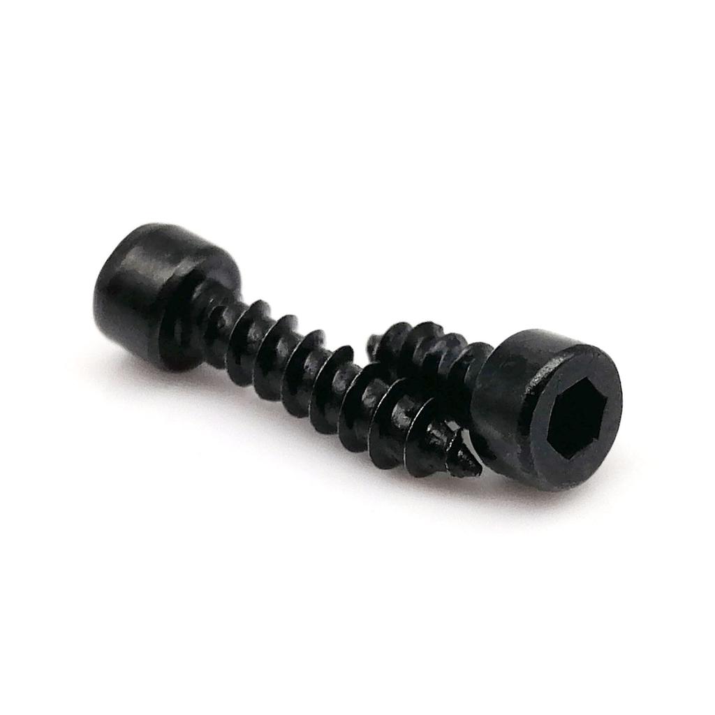 10/50X M2 M2.6 M3 M3.5 M4 M5 M6 Black Carbon 304 Stainless Steel Allen Hex Hexagon Socket Cap Round Head Wood Self Tapping Screw