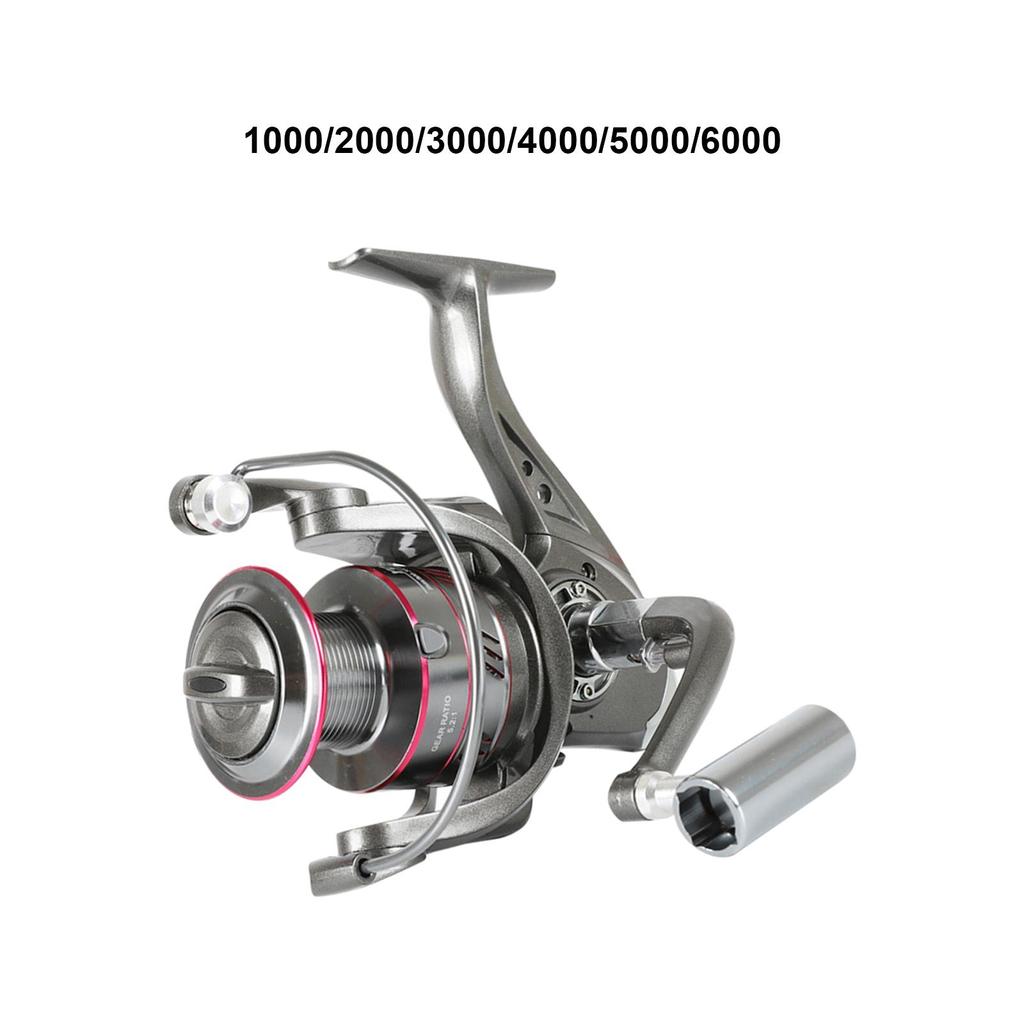 Reel, with Folding Rocker 5.2:1 Gear Ratio, Durable Powerful Sturdy Wheel Reels Freshwater Fish