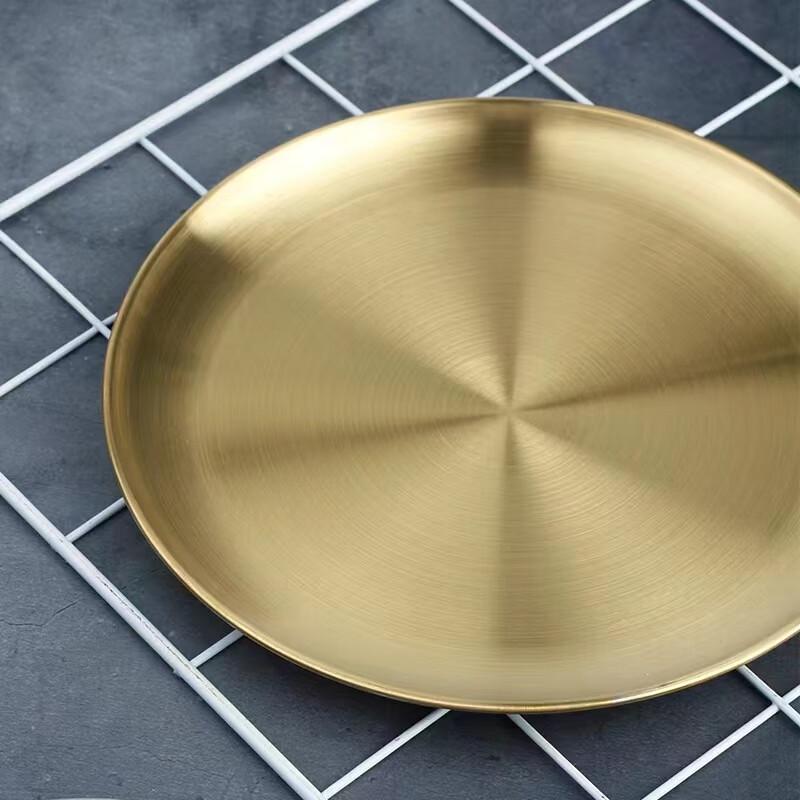 Kangmo Korean Style Thickened Stainless Steel Waste Plate