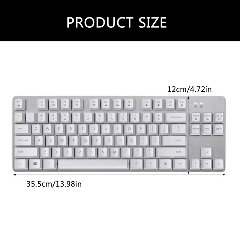 Laptop Keyboards Cover Protectors for K835 K855 Silicone Keyboards Film Transparents Skin Protective Accessories