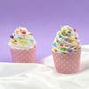 Rainbow Sprinkles for Cake Decorating, Pastel Jimmies and Pearls Sprinkles Mix for Donut Cookie  Brownies Ice Cream Toppings