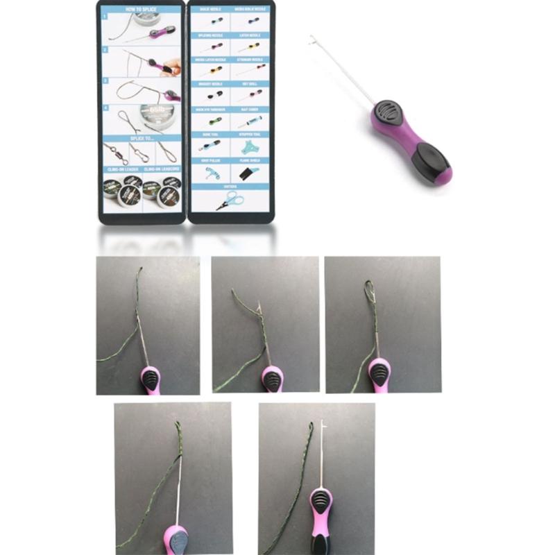 Baiting Needle Tool Baiting Drill Stringer Needle Replacement Fishing Splicing Needle Fishing Accessories