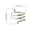 10Pcs Braking Return Spring Steel Braking Return Spring Clip Road Bike Disc Brakes Spring for BB5 BB7 Cycling Accessory
