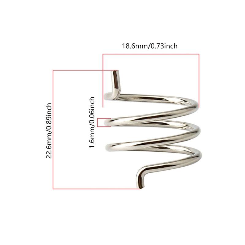 10Pcs Braking Return Spring Steel Braking Return Spring Clip Road Bike Disc Brakes Spring for BB5 BB7 Cycling Accessory