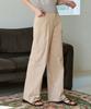 Deuloupisumeon One-Pleat Nylon Slacks [White]