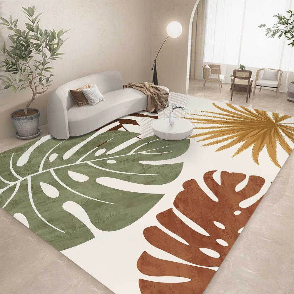 Minimalism Art Area Rugs Anti Slip Machine Washable Carpet Bedroom Living Room Bathroom Dormitories Floor Mat