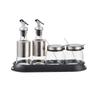 Glass Dining Table Seasoning Set