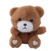 Embroidered Plush Bear Sitting Doll Plush Doll Bear Bag Pendant  Home Desk Decor