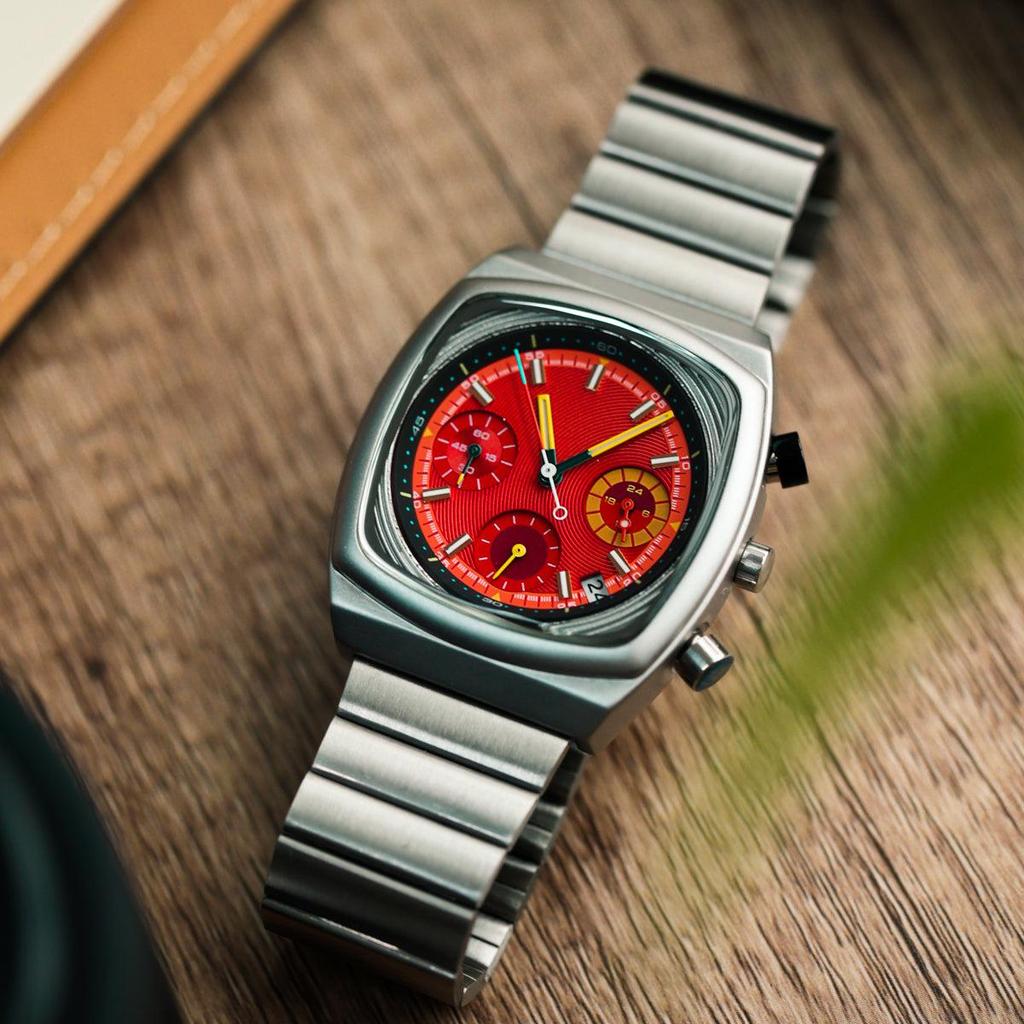 Wormhole Concept Tritium Sport Quartz Men's Business Watch