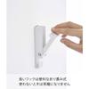 Yamazaki Tower Wind Chime & Shimejuku Holder White 2.4x2.3x11cm with Push Pins & Magnets.