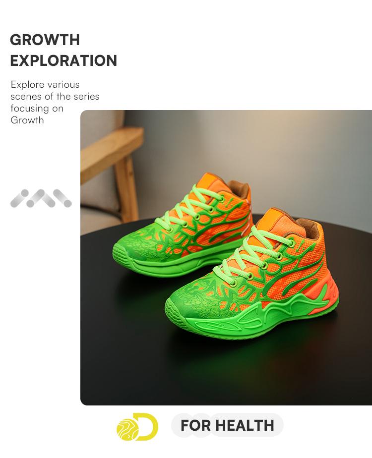 2025 Men's High-Top Waterproof Leather Basketball Shoes - Lightweight, Trendy, Cement Busters for Teens & Boys