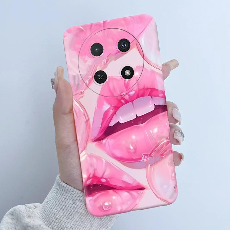 For Huawei Nova 12i Case Flower Girl Design Soft Silicone Phone Case for Huawei Nova12i 12 i 4G CTR-L81 L91 Nova 13i Cover Capa