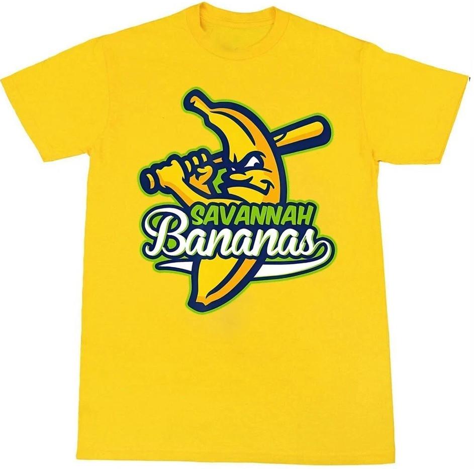 Savannah Bananas HOT NEW yellow T-shirt All sizes TD161 XXL