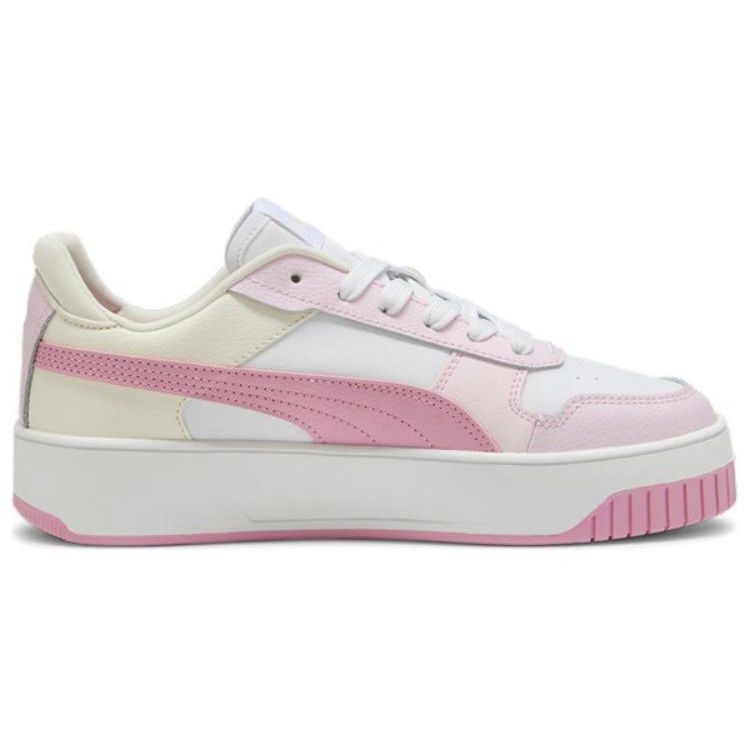 Puma Carina Street Casual Low-Top Sneakers Women Sneakers White Pink 389390-22