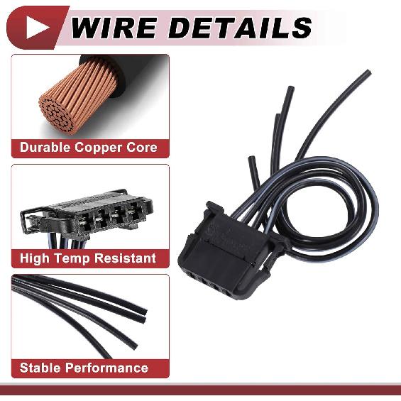 Left Tail Light Socket Wiring for Volkswagen Tiguan 5N Halogen Lamp Vehicles 2008-2012 No.5ND945257 Lamp Bulb Pigtail Connector Harness W/Pre-Wired