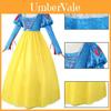 Enchanting Snow White Cosplay Costume Elegant Dress For Halloween Stage Performance