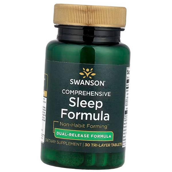 

Комплекс для сну, Comprehensive Sleep Formula, Swanson 30таб (72280113) 30tab